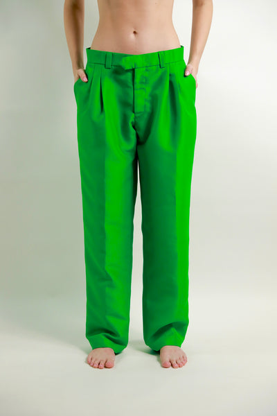SS22 Parakeet Green Trousers