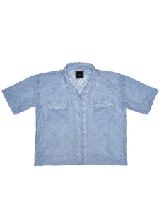 Baby Blue Lace Shirt