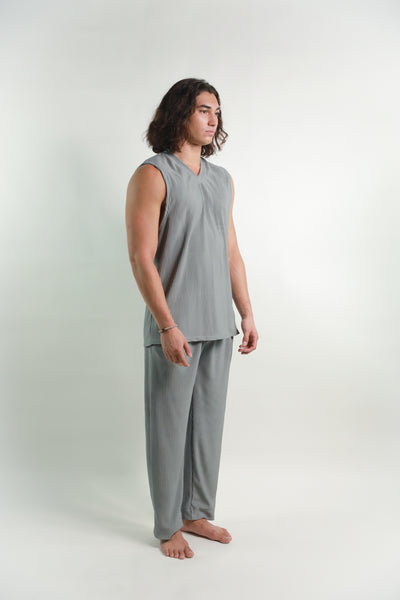 SS22 Deep Grey Pleated Trousers