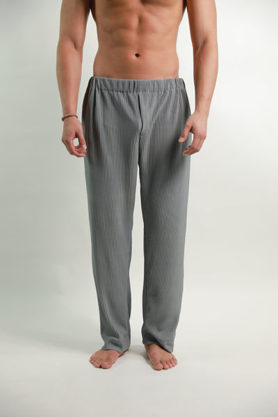 SS22 Deep Grey Pleated Trousers