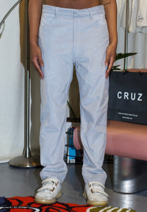 Light Grey Corduroy Trousers