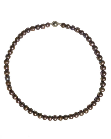 Multi-Colored Pearl Necklace