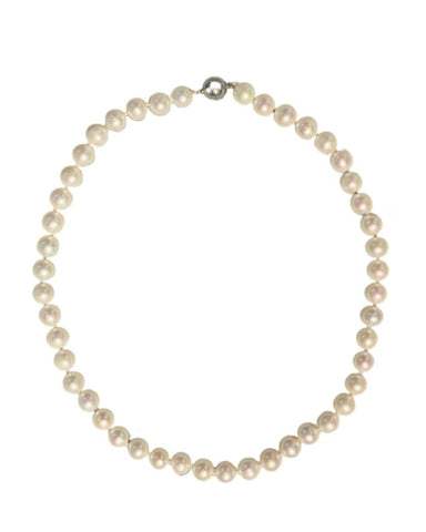 Cream-White Pearl Necklace
